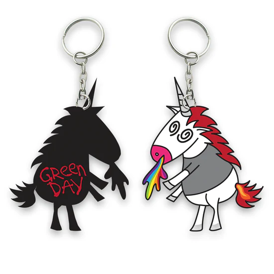Unicorn Vinyl Keychain